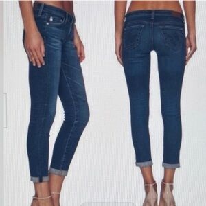 AG Adriano Goldschmied Jeans The Stilt Roll-Up size 26R